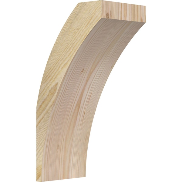 Ekena Millwork 6"W x 8"D x 16"H Thorton Rough Sawn Knee Brace, Douglas Fir BRC06X08X16THR00RDF - main